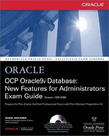 Cover of Oracle9i Certified Professional New Features for Administrators Exam Guide