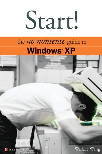 Cover of Start! the No Nonsense Guide to Windows XP