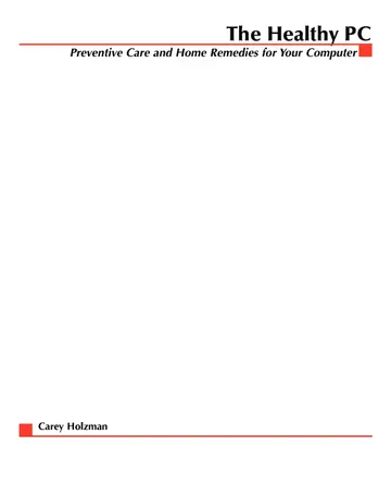 Cover of The Healthy PC