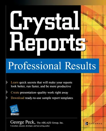 Cover of Crystal Reports