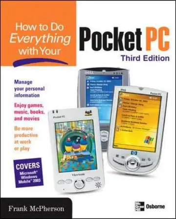 Cover of How to Do Everything with Your Pocket PC, Third Edition