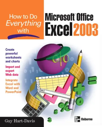 Cover of How to Do Everything with Microsoft Office Excel 2003