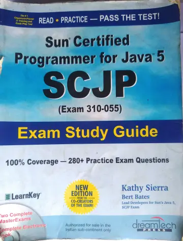 Cover of SCJP Sun Certified Programmer for Java 5 Study Guide (Exam 310-055)
