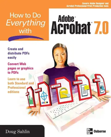 Cover of How to Do Everything with Adobe Acrobat 7.0