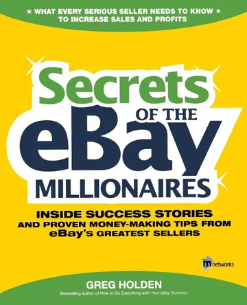 Cover of Secrets of the eBay Millionaires
