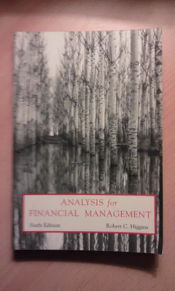 Cover of Analysis for Financial Management