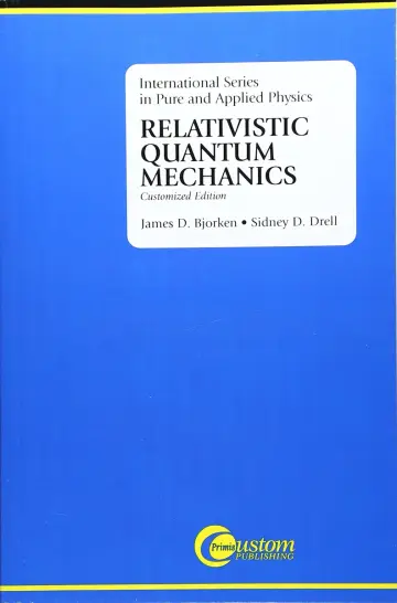 Cover of Relativistic Quantum Mechanics