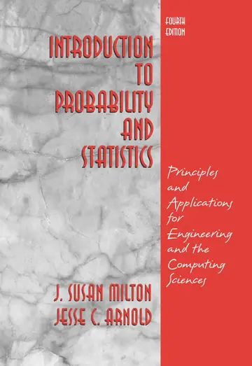 Cover of Introduction to Probability and Statistics