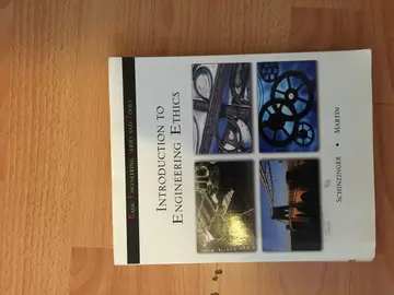 Cover of Introduction to Engineering Ethics