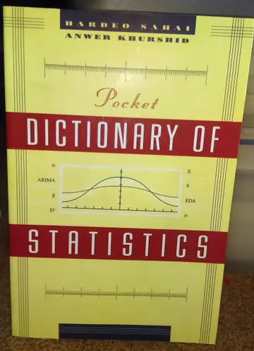 Cover of Pocket Dictionary of Statistics