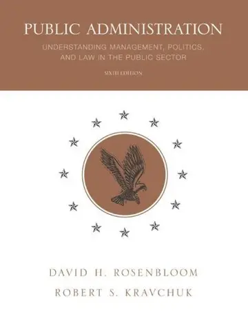 Cover of Public Administration