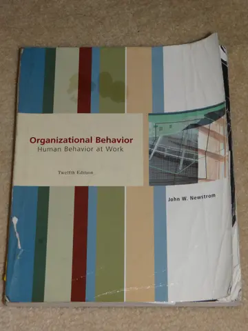 Cover of Organizational Behavior