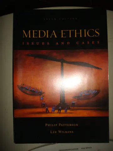 Cover of Media Ethics