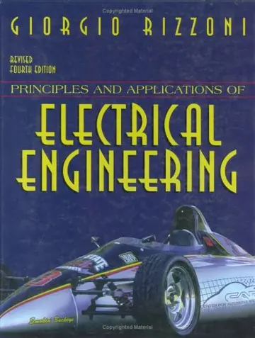Cover of Principles and Applications of Electrical Engineering