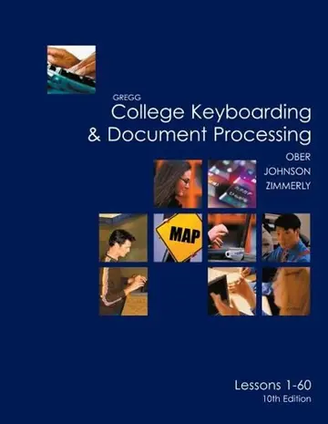 Cover of Gregg College Keyboarding & Document Processing