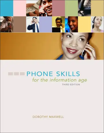 Cover of Phone Skills for the Information Age