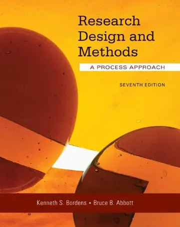 Cover of Research Design and Methods