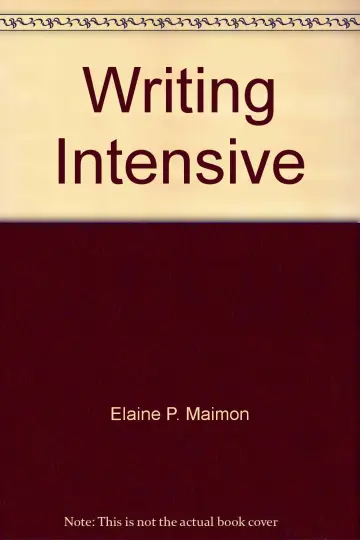 Cover of Writing Intensive