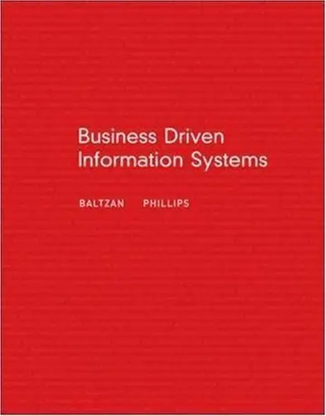 Cover of Business Driven Information Systems