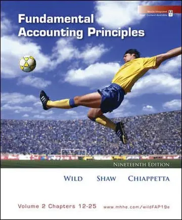 Cover of Fundamental Accounting Principles, Vol 2 (Chapters 12-25)