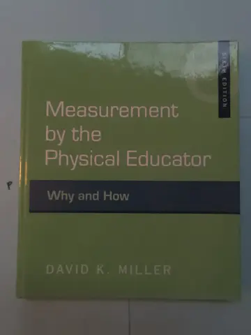 Cover of Measurement by the Physical Educator