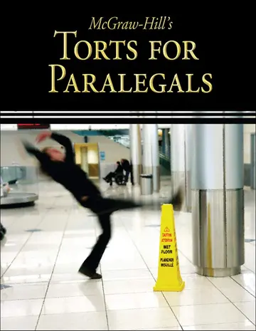 Cover of McGraw-Hill's Torts for Paralegals