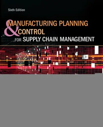 Cover of Manufacturing Planning and Control for Supply Chain Management