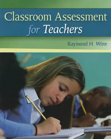 Cover of Classroom Assessment for Teachers