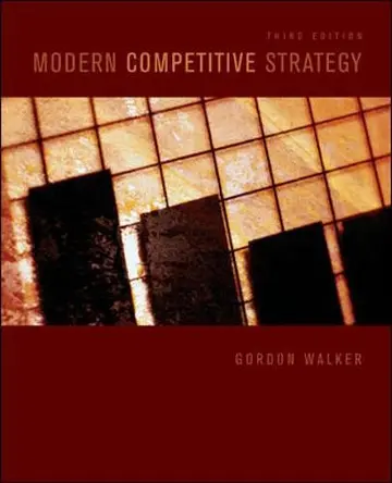 Cover of Modern Competitive Strategy