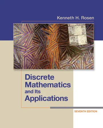 Cover of Discrete Mathematics and Its Applications