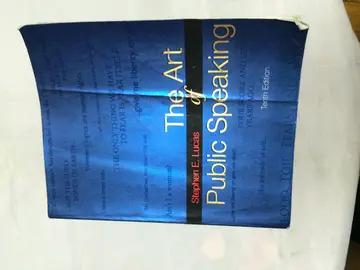 Cover of The Art of Public Speaking