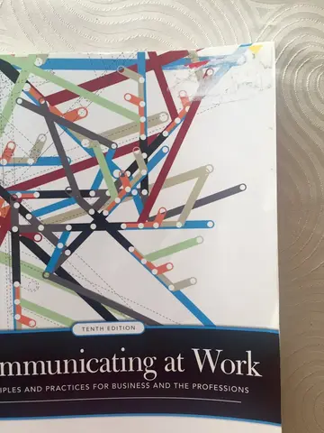 Cover of Communicating at Work