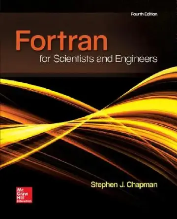 Cover of FORTRAN for Scientists & Engineers