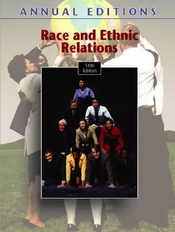 Cover of Annual Editions Race and Ethnic Relations 07/08