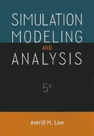 Cover of Simulation Modeling and Analysis