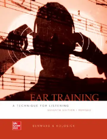Cover of Ear Training
