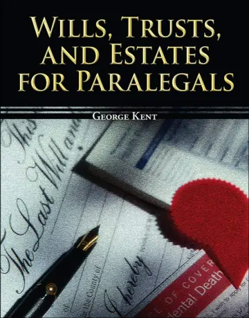 Cover of Wills, Trusts, and Estates for Paralegals