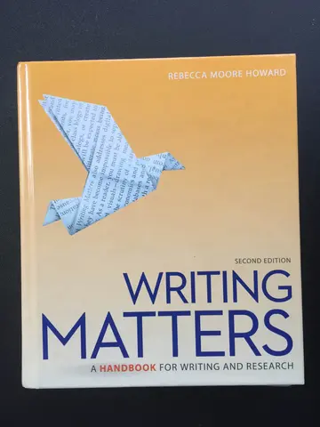 Cover of Writing Matters