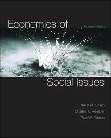 Cover of Economics of Social Issues