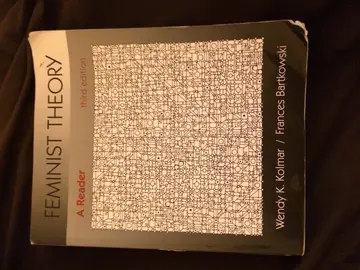Cover of Feminist Theory