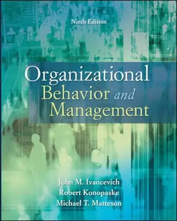 Cover of Organizational Behavior and Management
