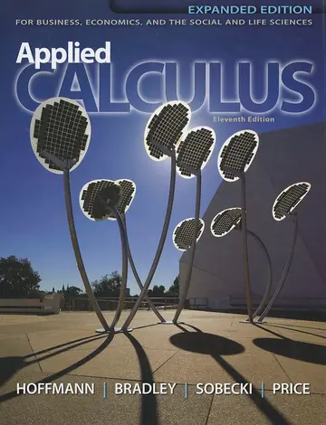 Cover of Applied Calculus for Business, Economics, and the Social and Life Sciences