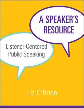 Cover of A Speaker's Resource