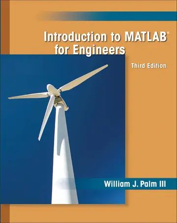 Cover of Introduction to MATLAB for Engineers