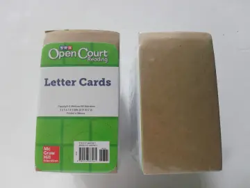Cover of Open Court Reading Grades K-3 Upper/Lowercase Alphabet Cards Set