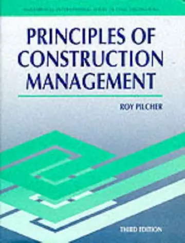Cover of Prin Construction Mgmt