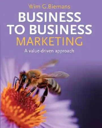 Cover of Business to Business Marketing