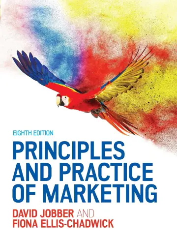 Cover of Principles and Practice of Marketing