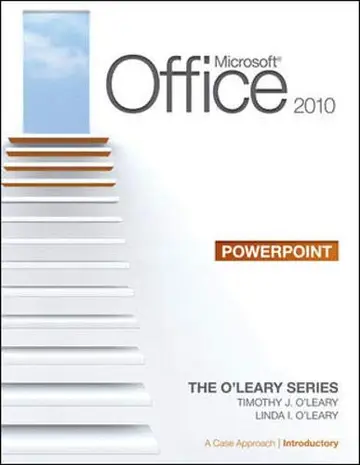 Cover of Microsoft Office PowerPoint 2010