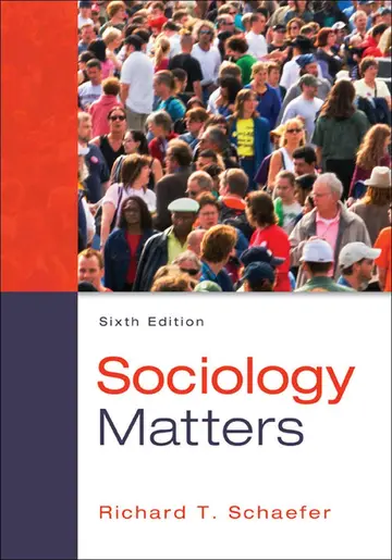Cover of Sociology Matters